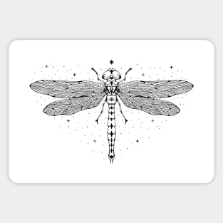 Starry Dragonfly Sticker